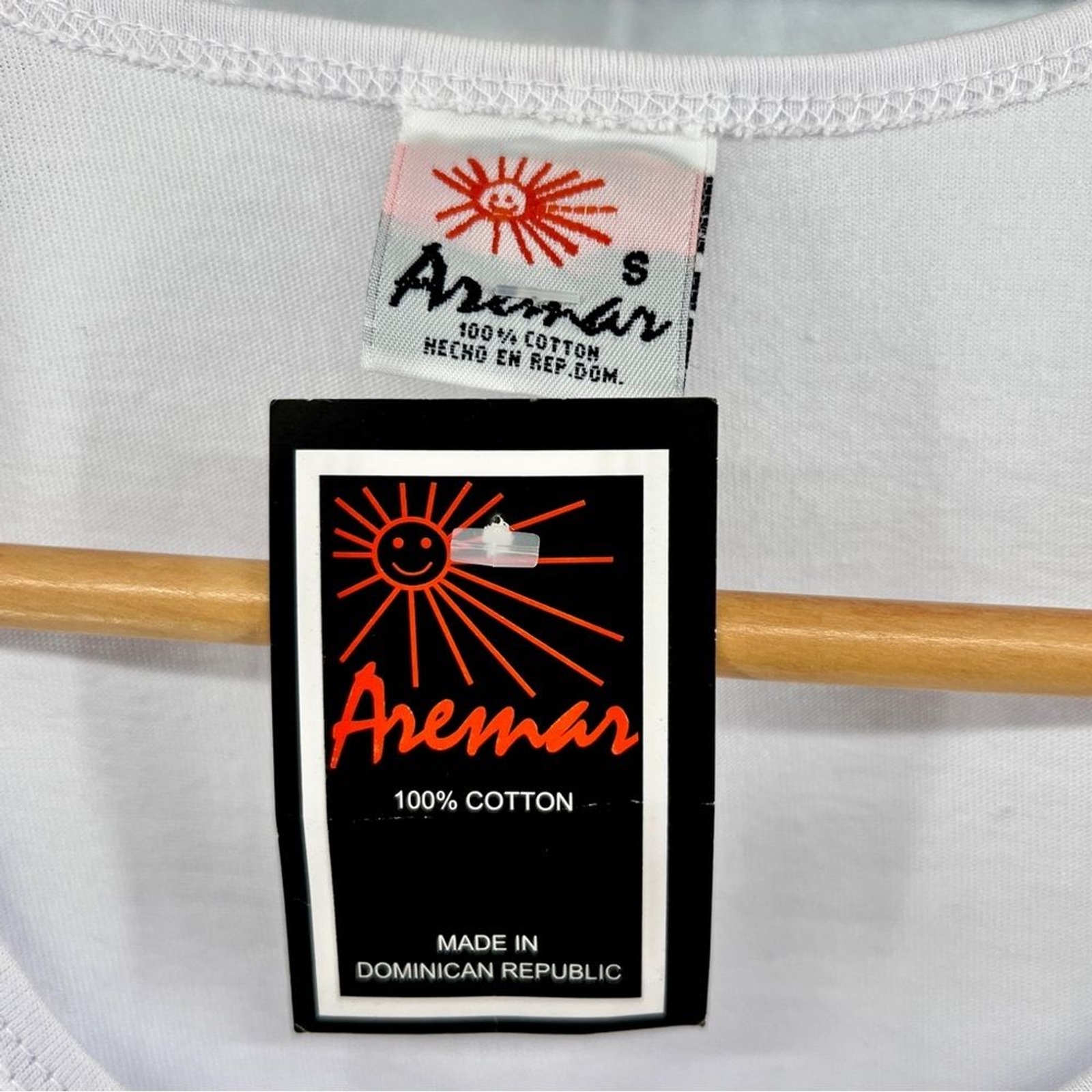 Vintage NWT Punta Cana Dominican Republic Graphic Tank Top Size Small Deadstock