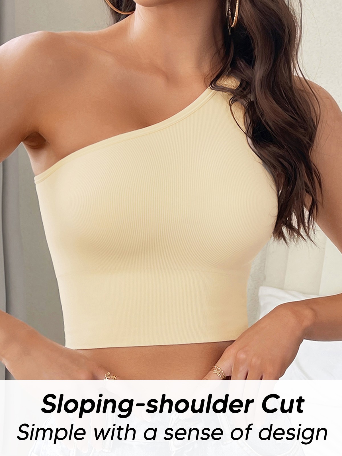 Womens 1/2 Pack Crop Tank Tops Basic Seamless Ribbed Sleeveless Workout Yoga Top