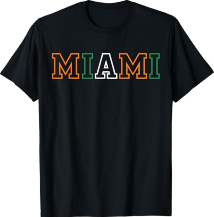 Vintage Classic 90’s Miami UM Tee T-Shirt
