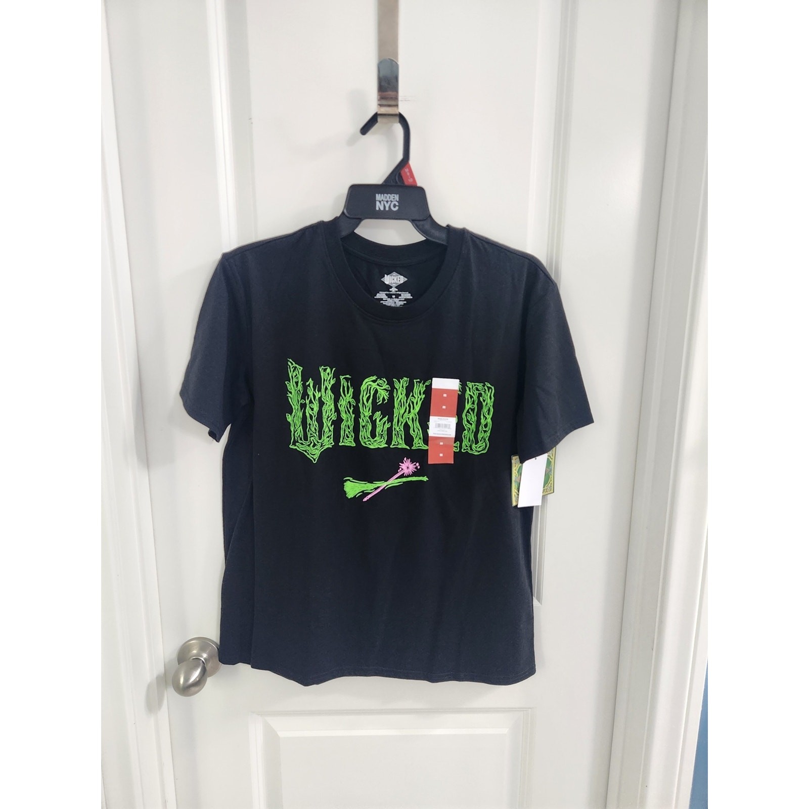 WICKED Logo Graphic Tee in Black Sizes S, M, L, XL