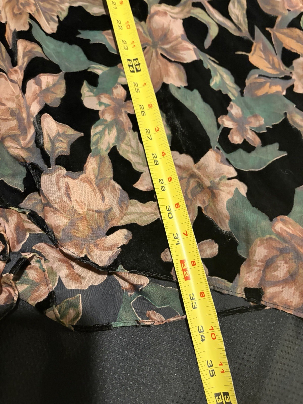 TORRID Burnout Velvet Black Floral Kimono~OS~ L-3XL~ Dark Fairy Boho Whimsigoth