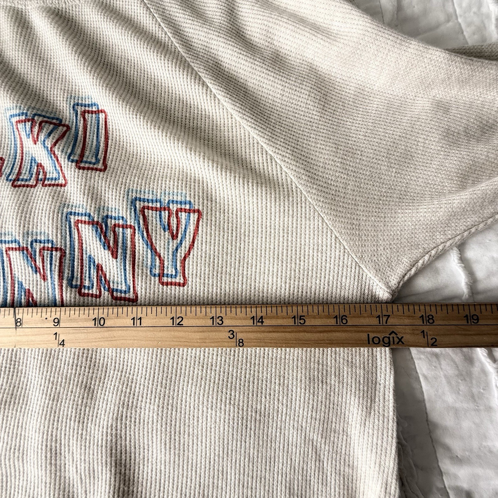 Aerie Ski Bunny Waffle Knit Top S Long Sleeve Outdoors Active Snow Lounge Resort