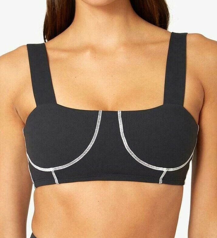 Weworewhat Corset Top Size XL Black Retail $58