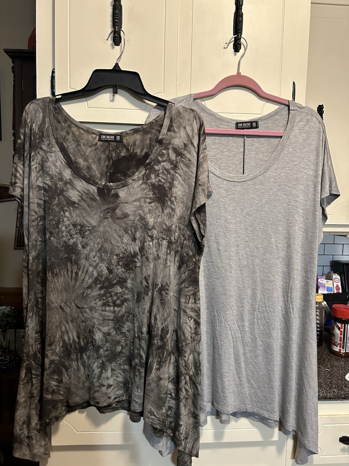 2 Women’s Come Together Tunic Tops-XXL