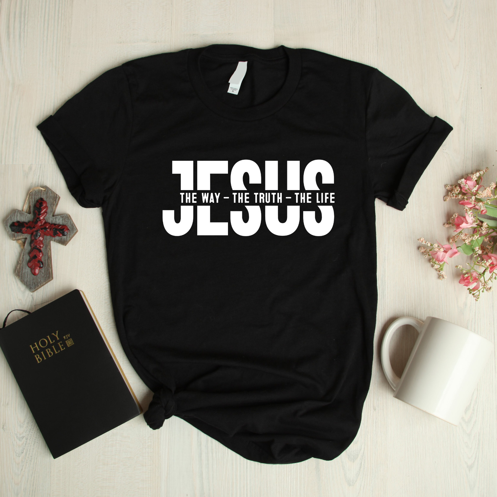 JESUS The Way The The Life T Shirt – Unisex S-2XL