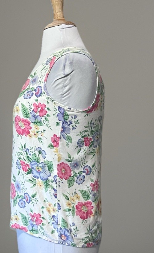 Thats Me Womens M Fairy Cottagecore Floral Vintage 90s Strappy Tank Top