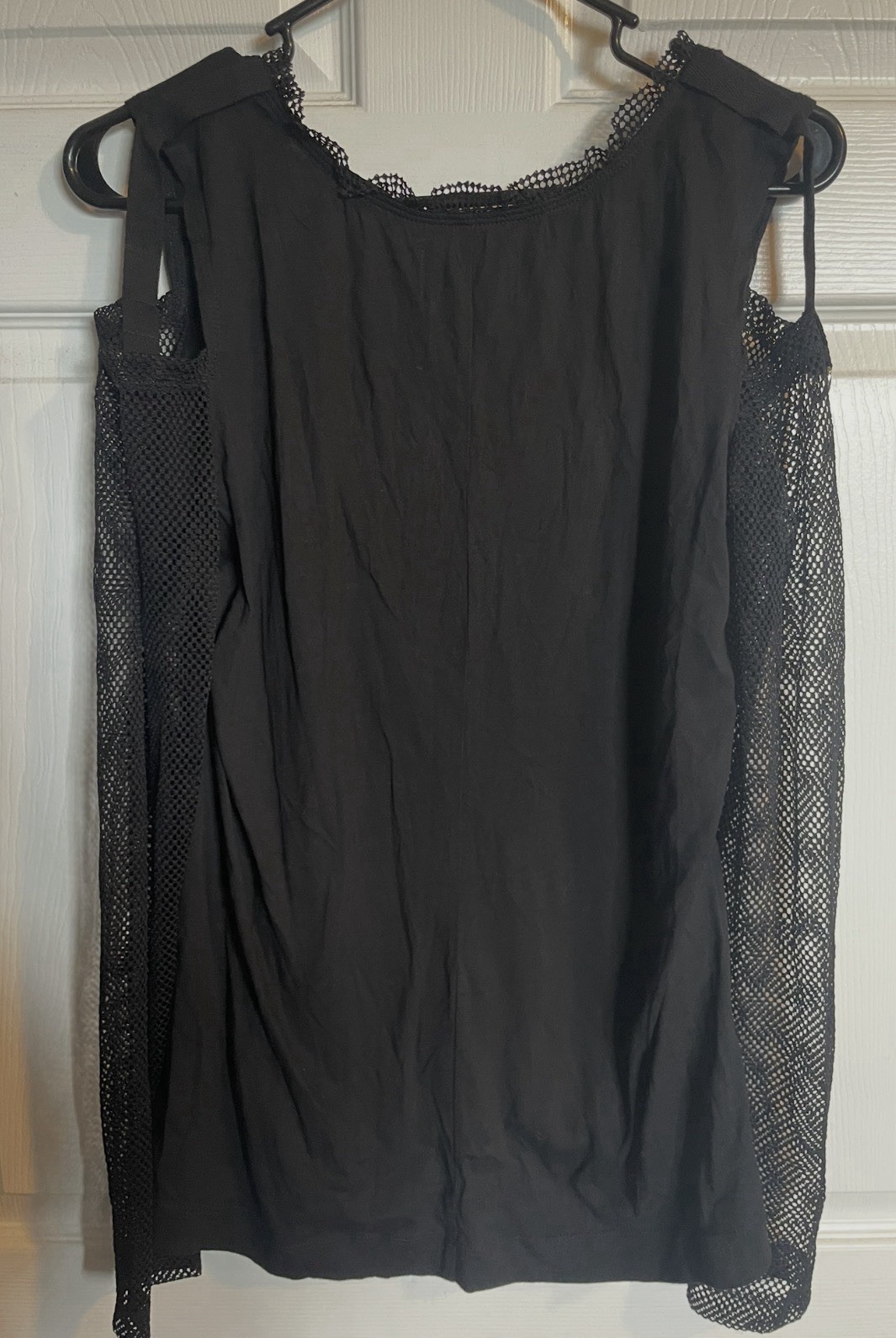 Tripp NYC Daang Goodman Black Gothic Top Size XL Punk Rock Alternative Emo NWT