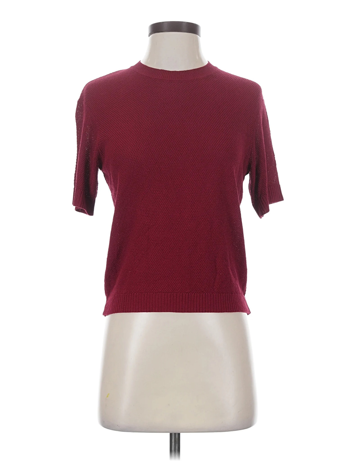 KOTN Women Red Short Sleeve Turtleneck XS