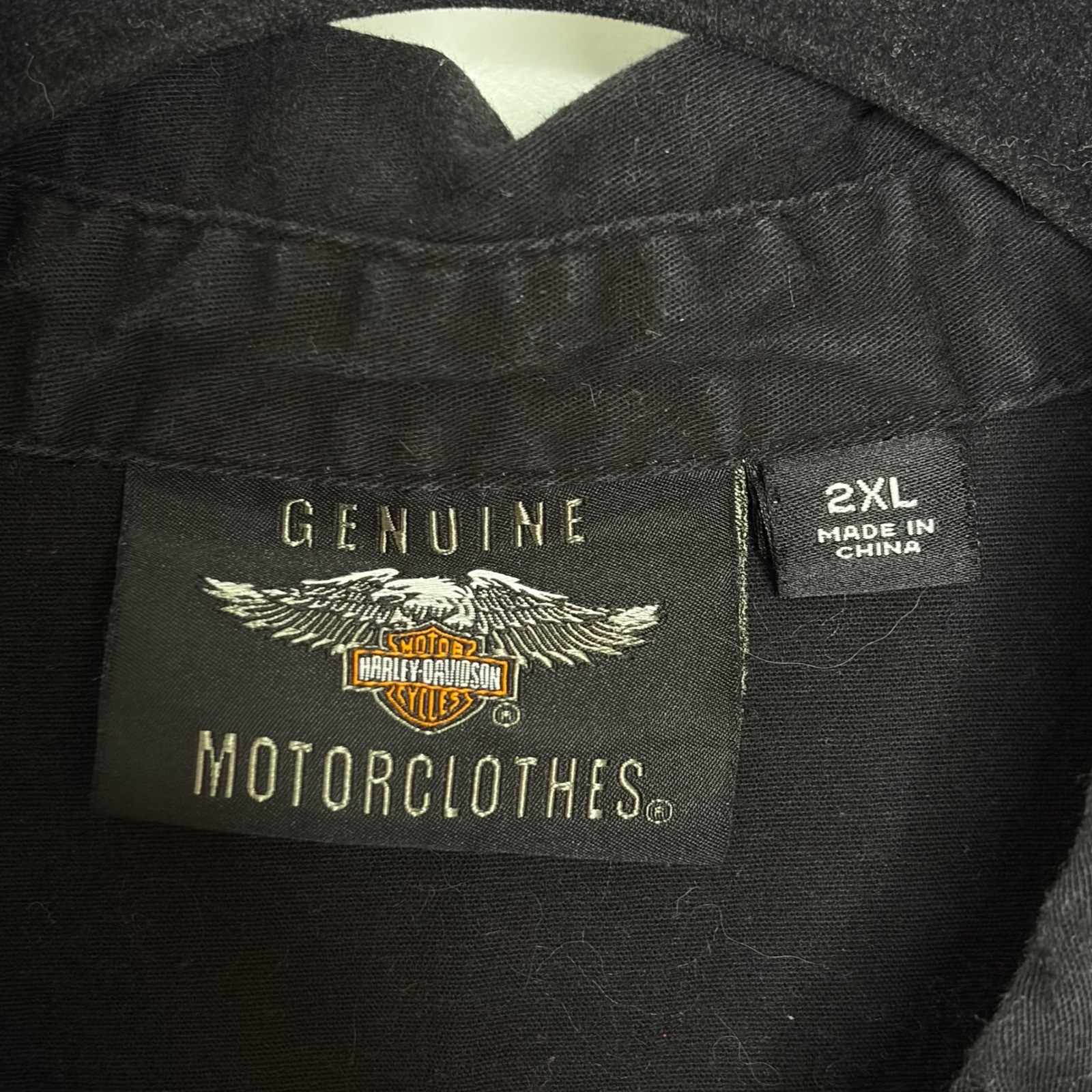 Harley-Davidson Black Corset Lace Up Top Women 2XL Biker Moto Grunge