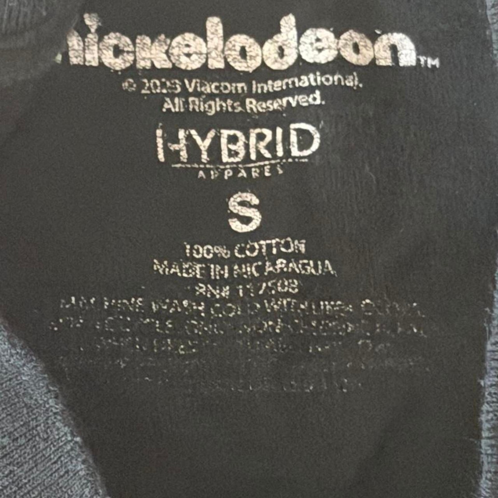 Nickelodeon Women’s Black T-shirt