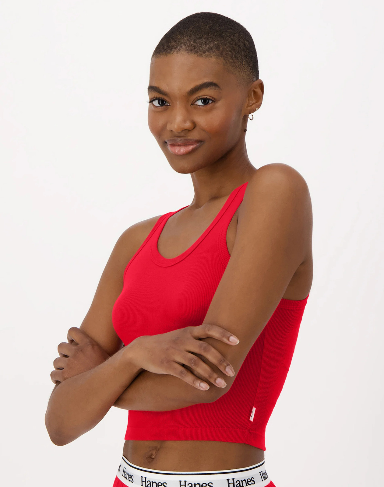 Hanes Originals Comfywear Women’s Rib Crop Tank