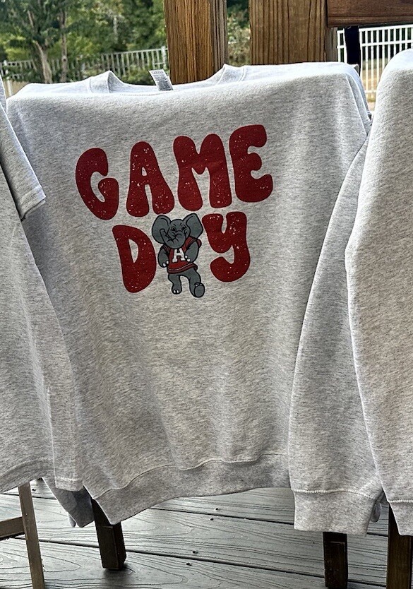 Alabama Roll Tide Game Day Sweatshirt S M L Xl 2xl 3xl