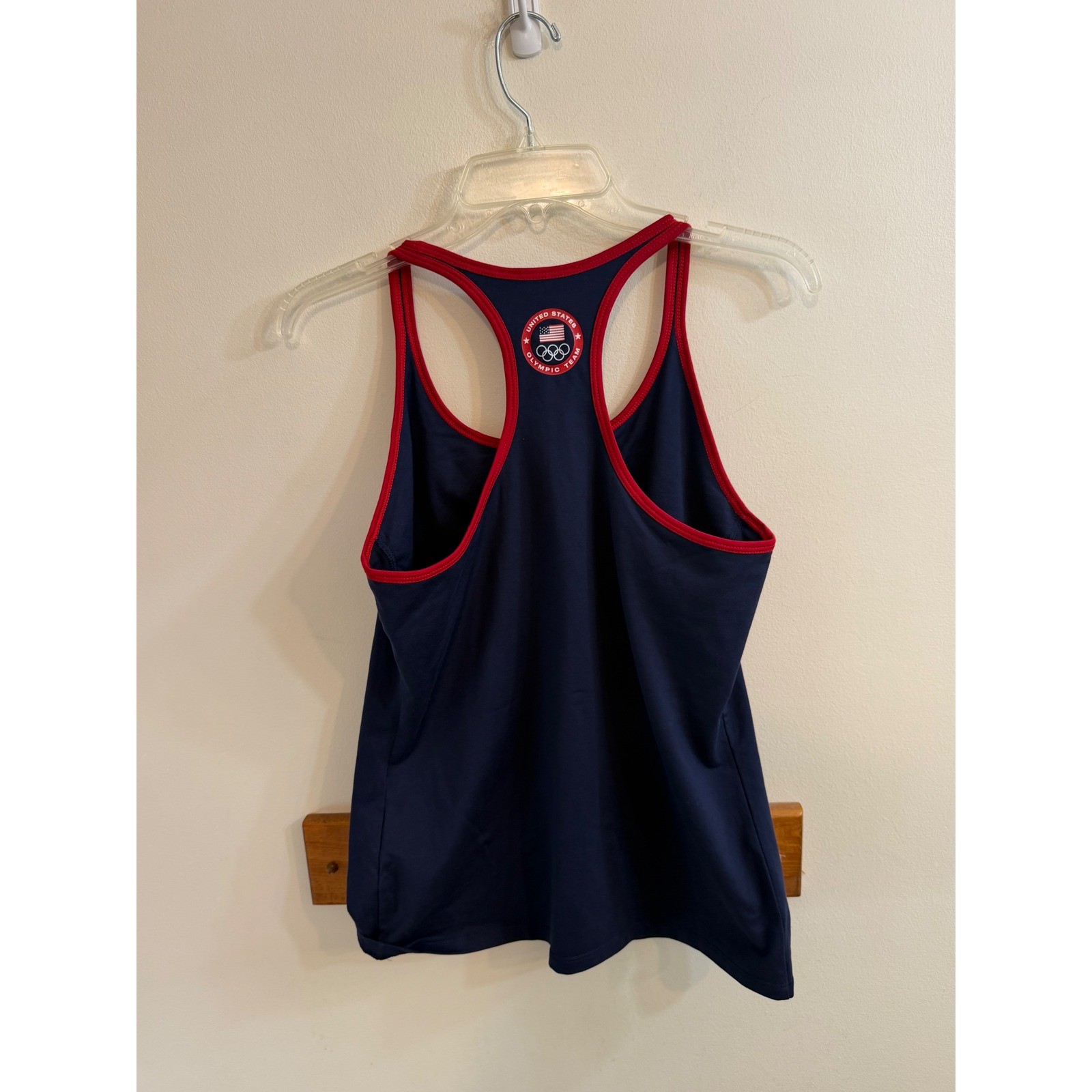 Ralph Lauren 2012 Olympics Tank Top Womens L Cotton Team USA Navy NWT Deadstock