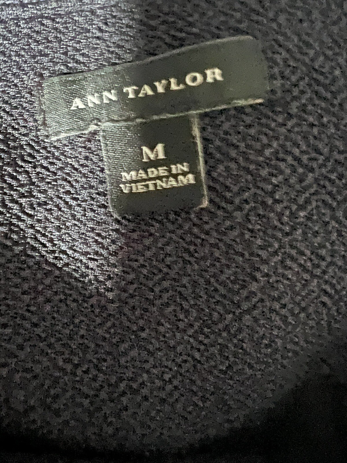 Ann Taylor Vintage Coastal Preppy Quiet Luxury Colorblock Old Money Size M