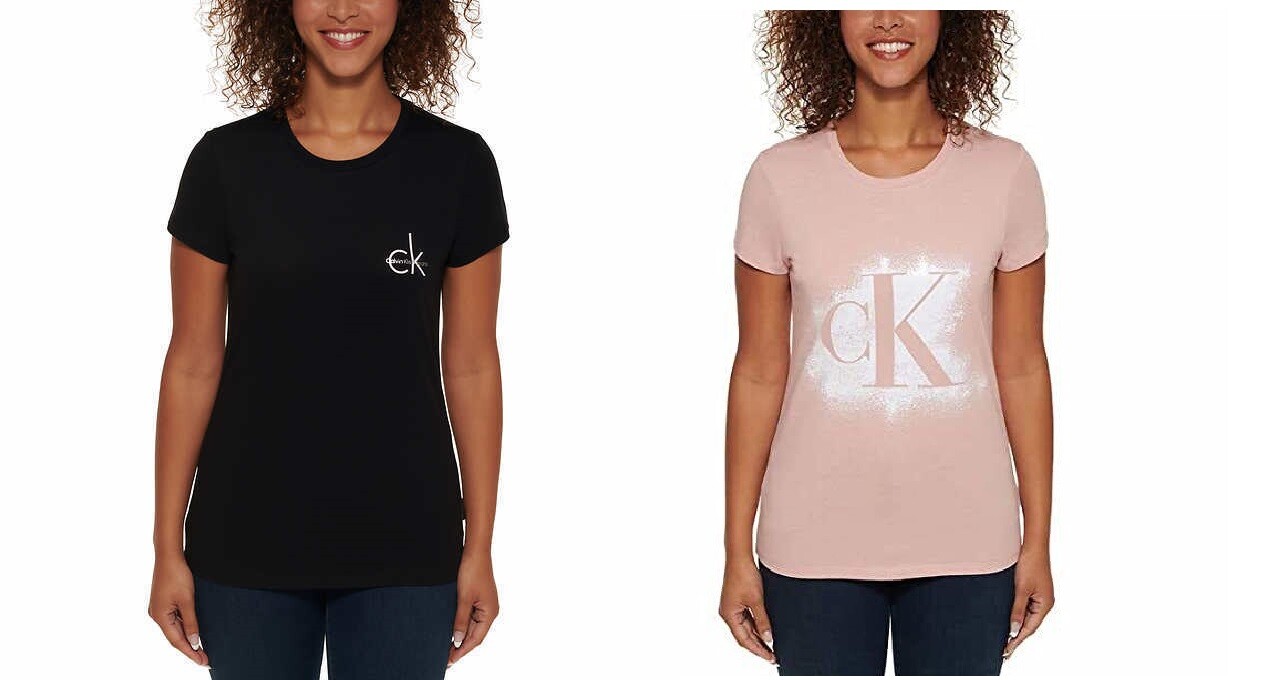 Calvin Klein Jeans Ladies’ Logo Tee.