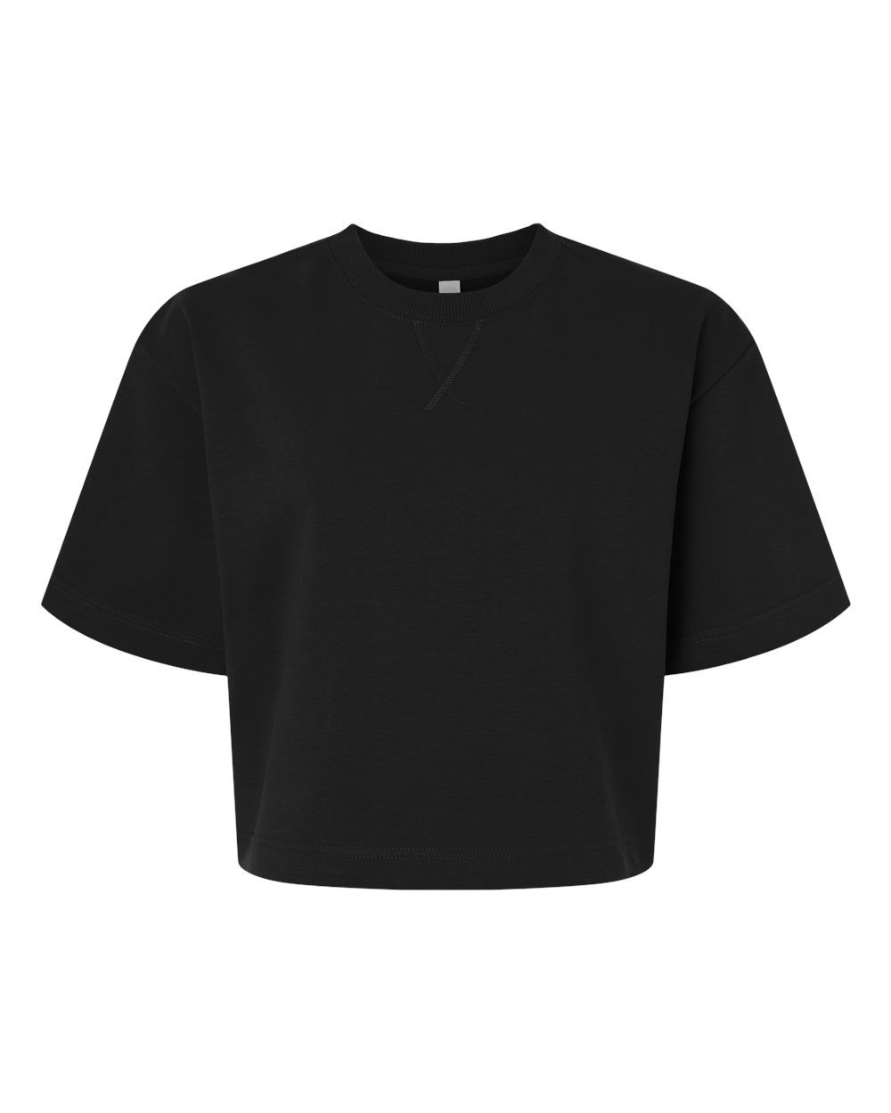American Apparel Women’s French Terry Mid-Length Boxy Oversize T-Shirt – FTCB0