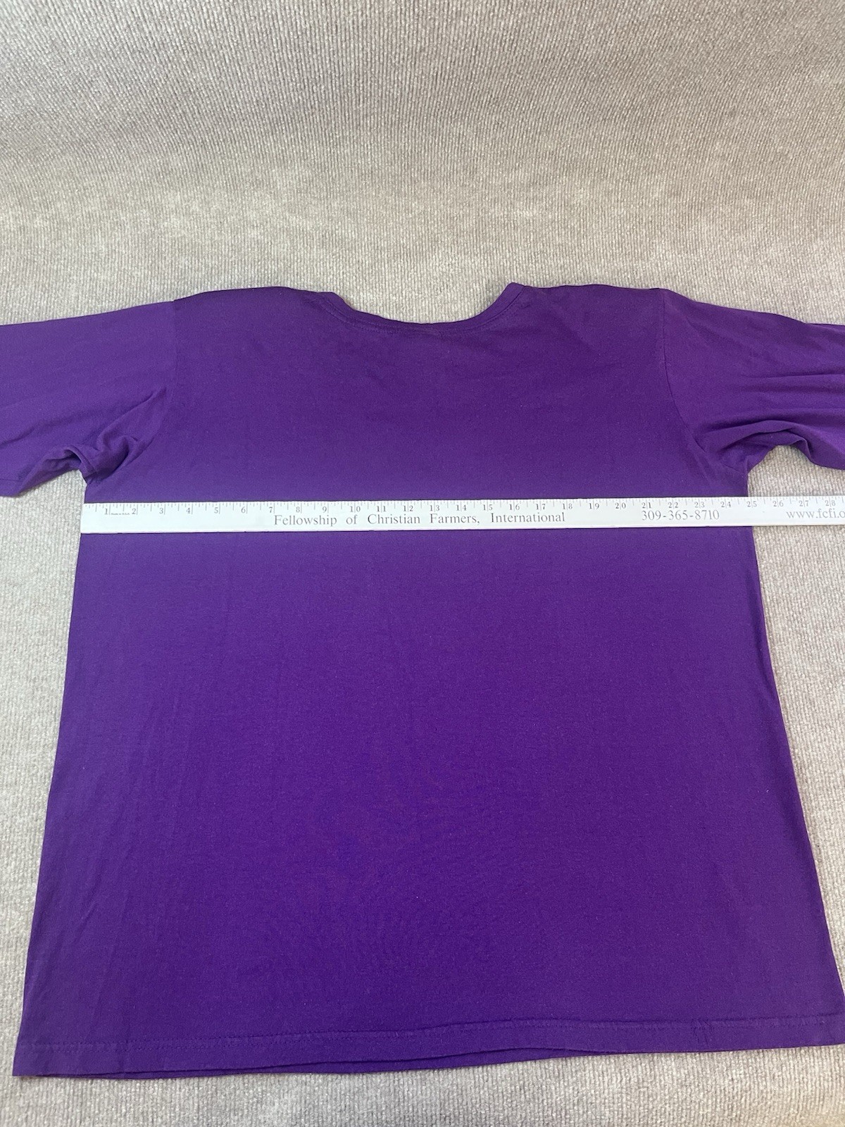 Vintage Bobbie Brooks 16 L Shirt Top 80s 90s BeDazzled Retro Purple Studded USA
