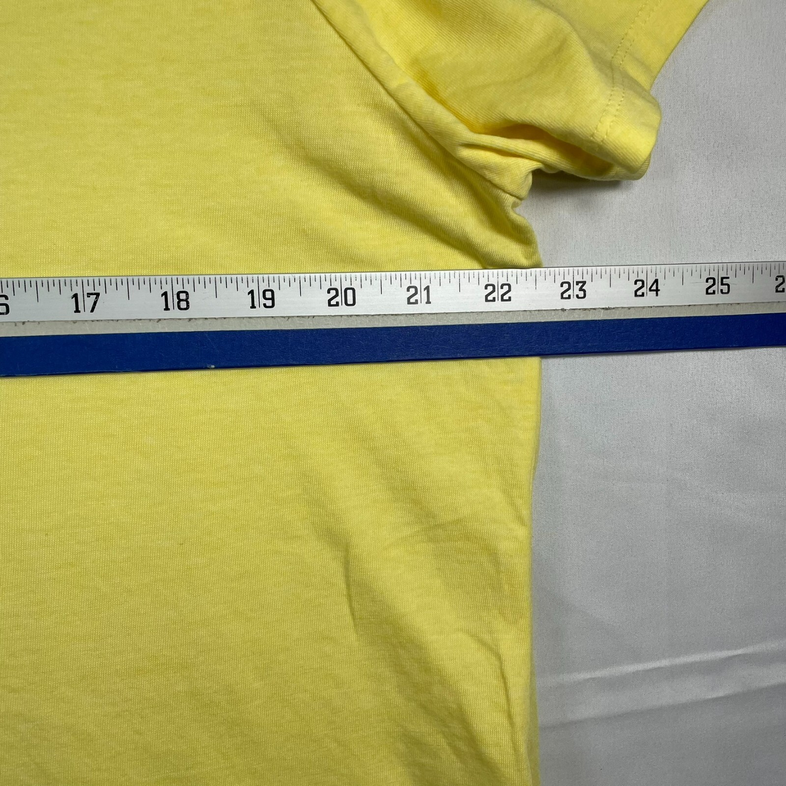 Style and Co Shirt Womens Plus Size 1X Yellow Short Sleeve V-neck Top New