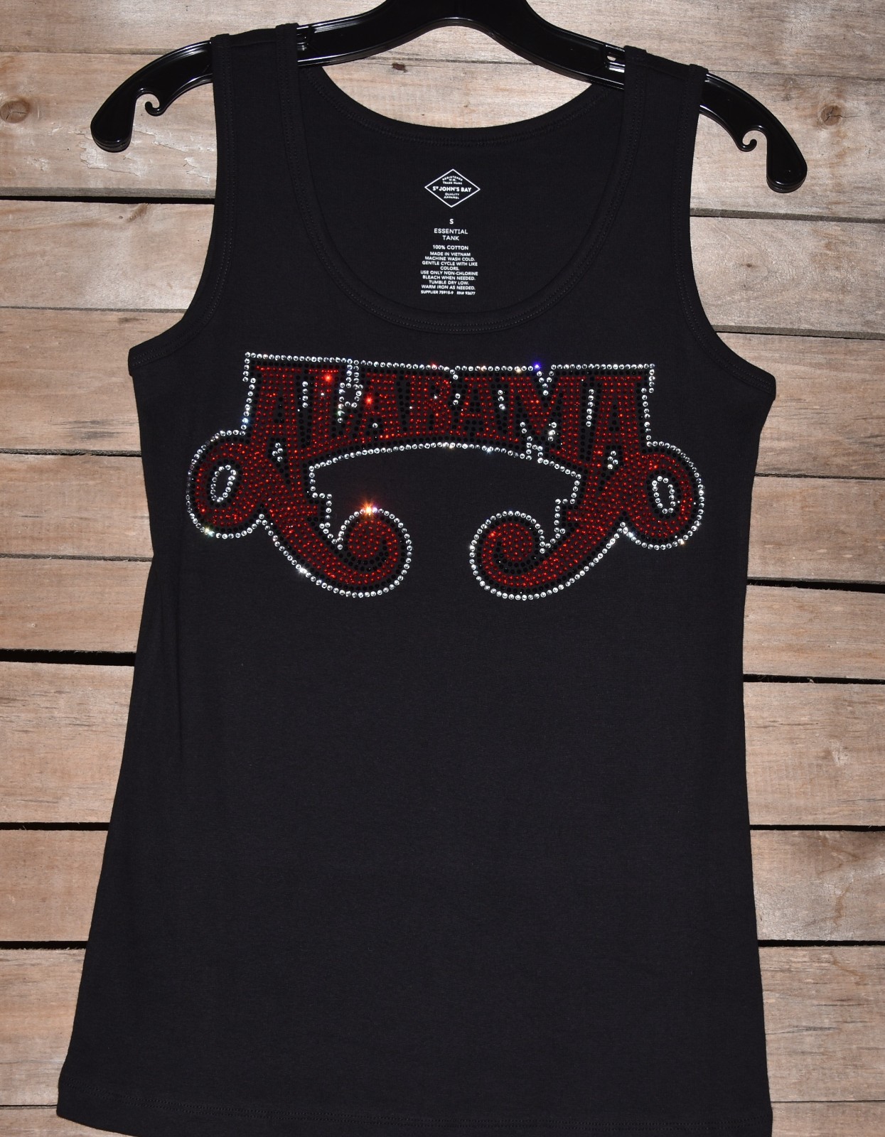 Alabama rhinestone bling shirt or tank XS S M L XL XXL 1X 2X 3X 4X 5X