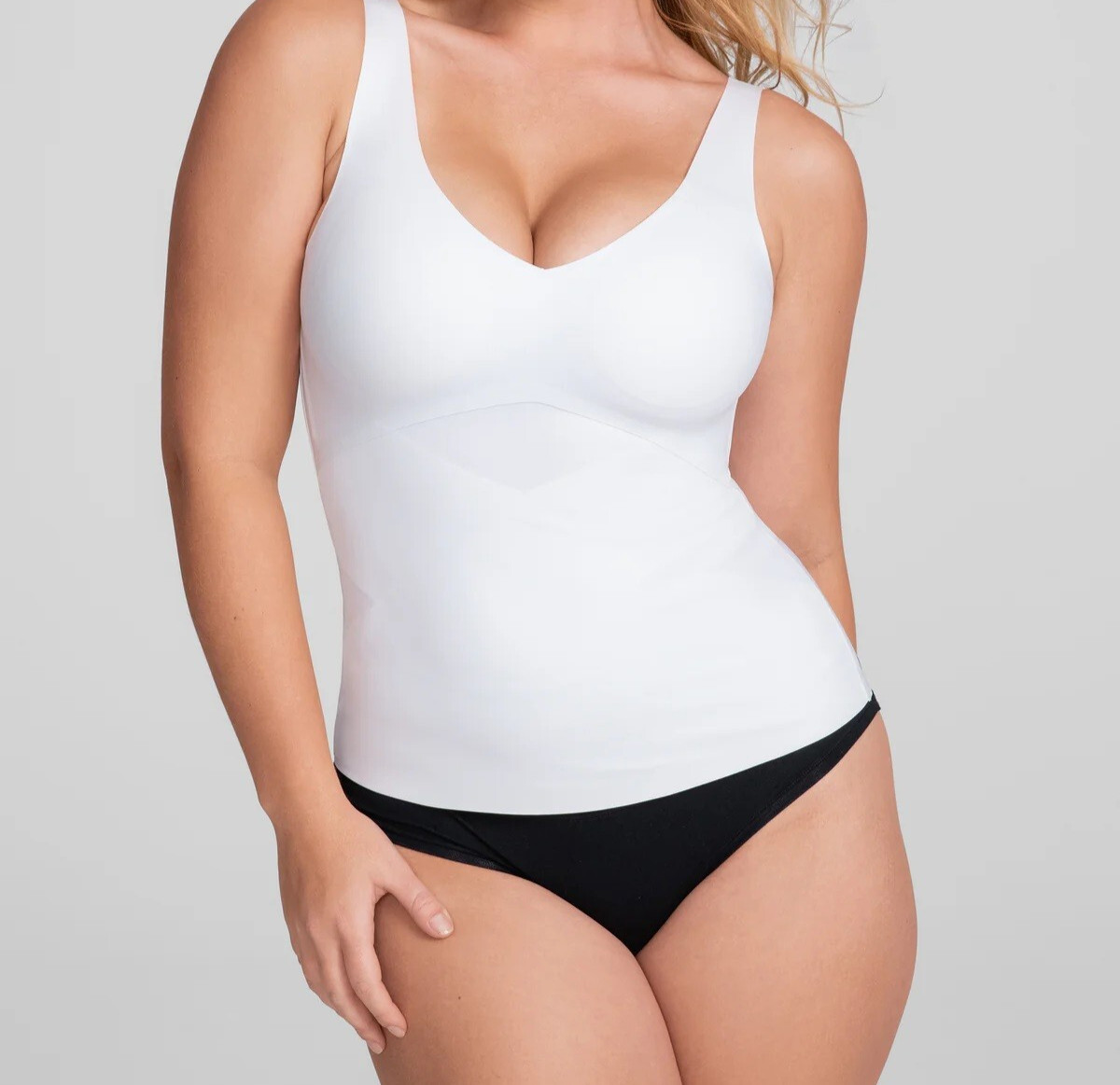 NWT HoneyLove Sz 3X Shapewear White Tank|Cami Wireless Bra and mesh Laundry Bag