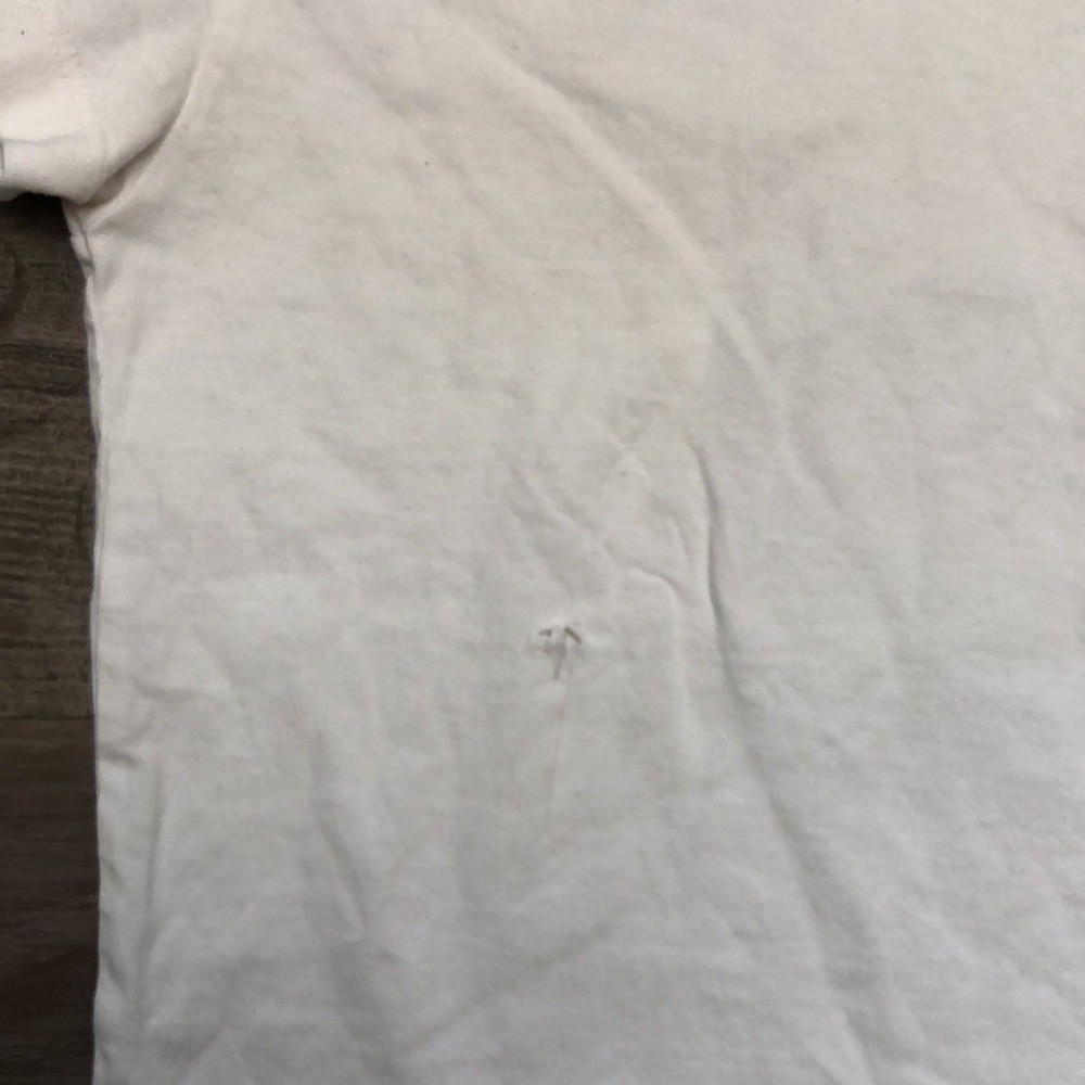 Billie Eilish T Shirt S White Hit Me Hard And Soft Merch NEW *hole