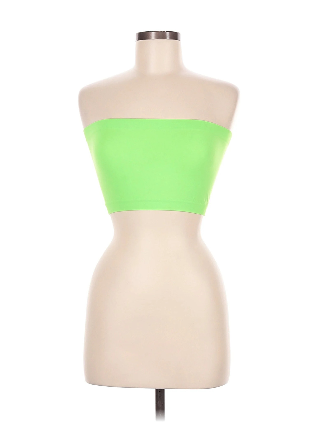 ITZON Women Green Tube Top One Size