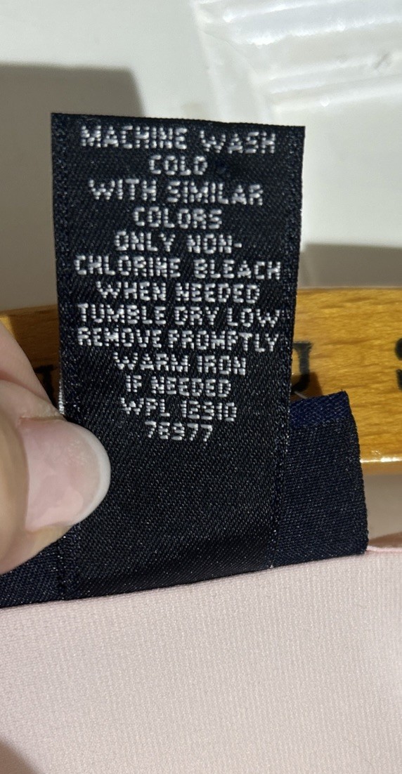 VENEZIA Pink & Black Cami/ Blouse/ Lingerie Look, Size 18/20, Hook & Eye, EUC
