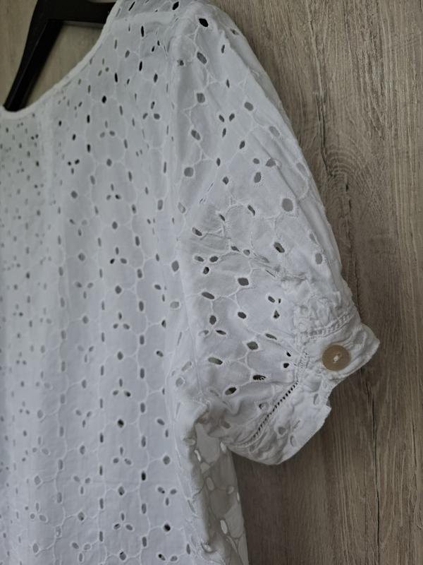 Women Peter Hahn Shirt White Cotton 48 / 4XL / 56