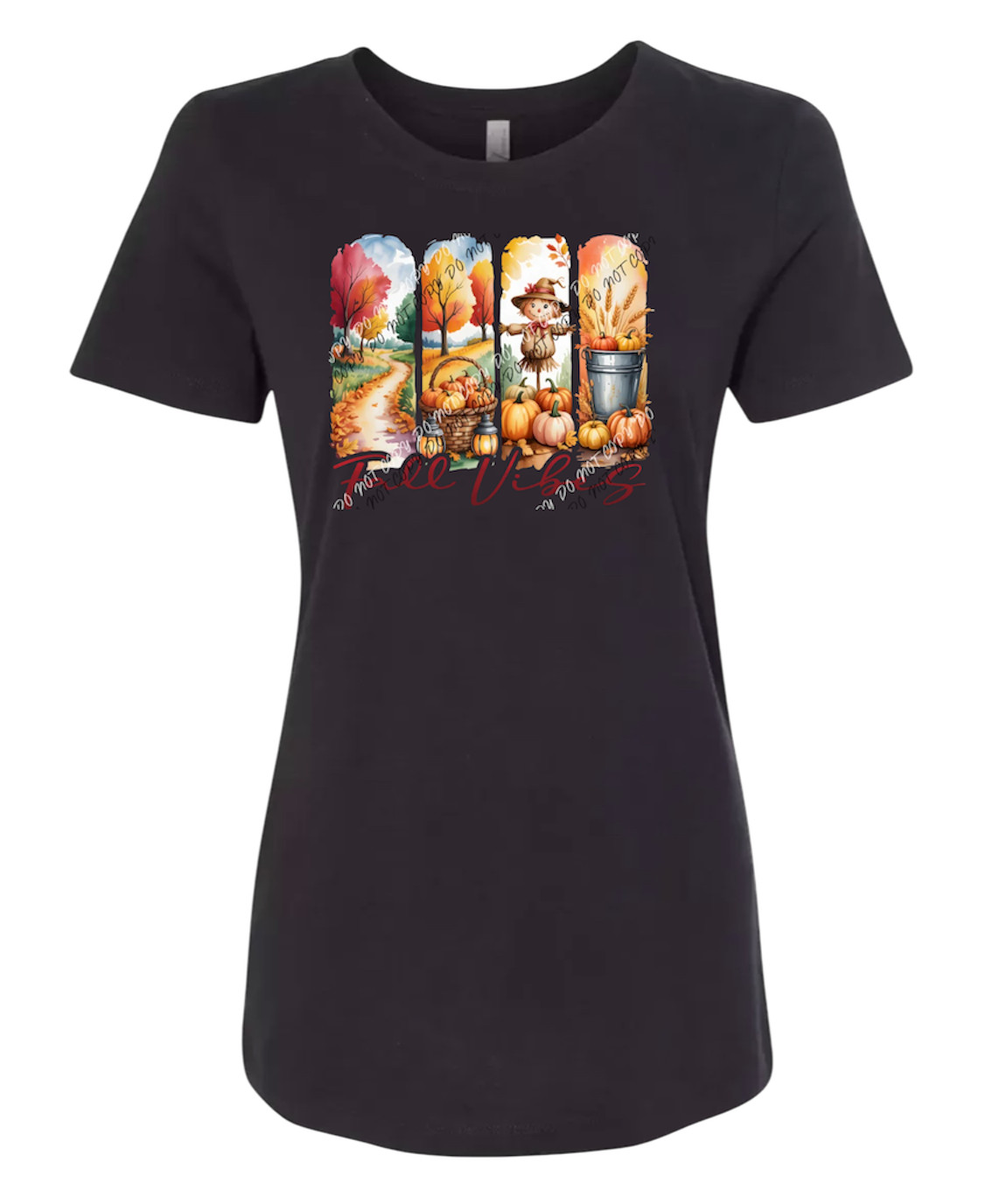 Autumn Harvest T-Shirt – Fall Season Graphic Tee for Women