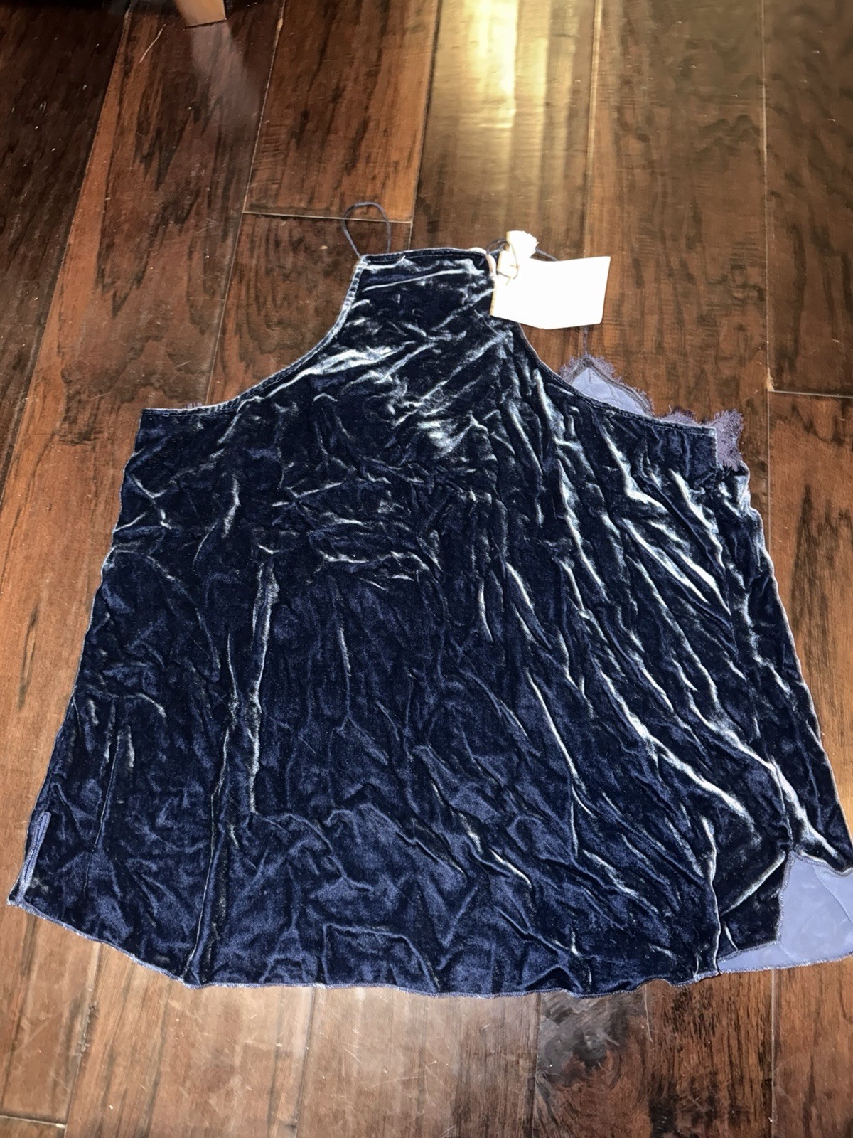 Love Johnny Was Meredith Velvet Cami Luxury Rayon Silk Cami XL