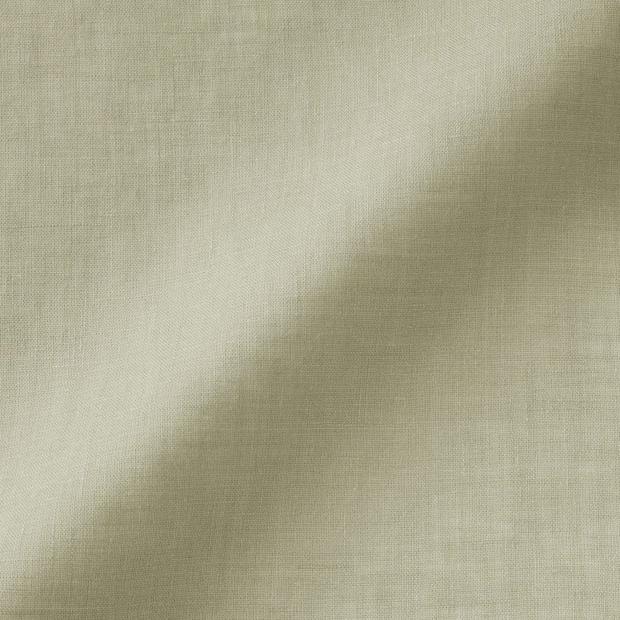 MUJI Womens 100% Linen Washed Regular Collar Shirt Light Green FedEx