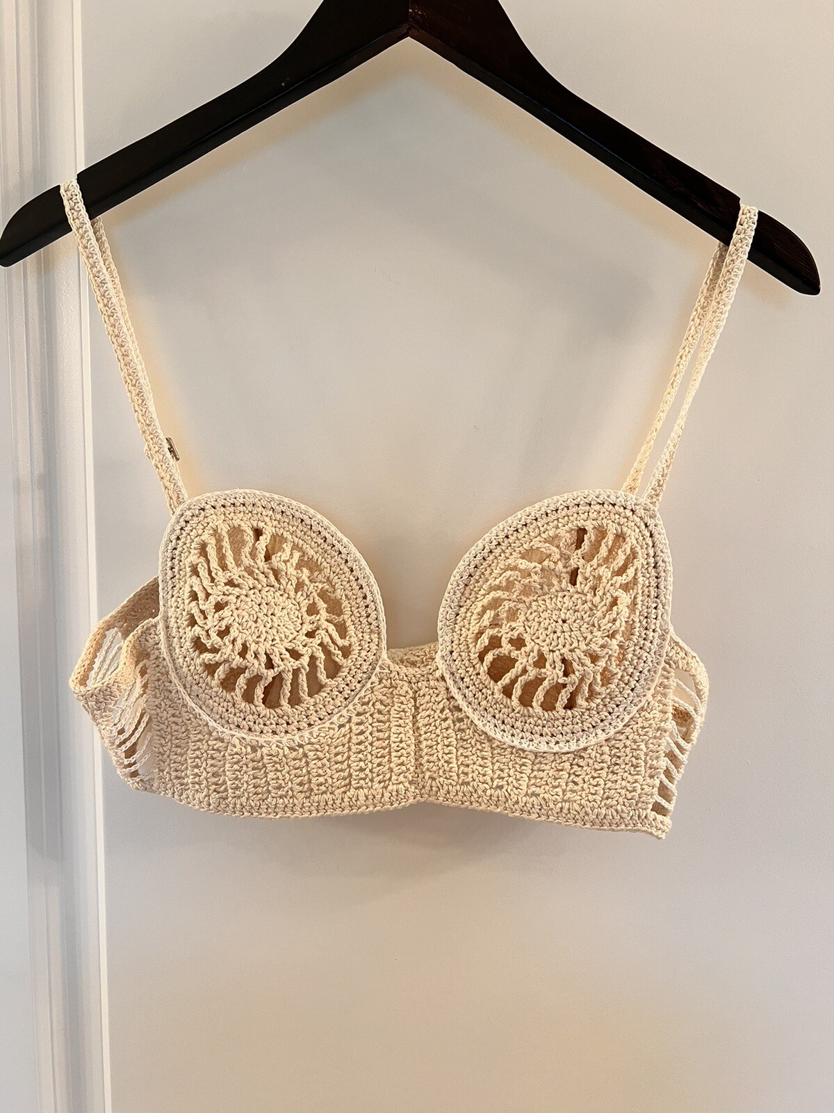 Magda Butrym Crochet top FR40