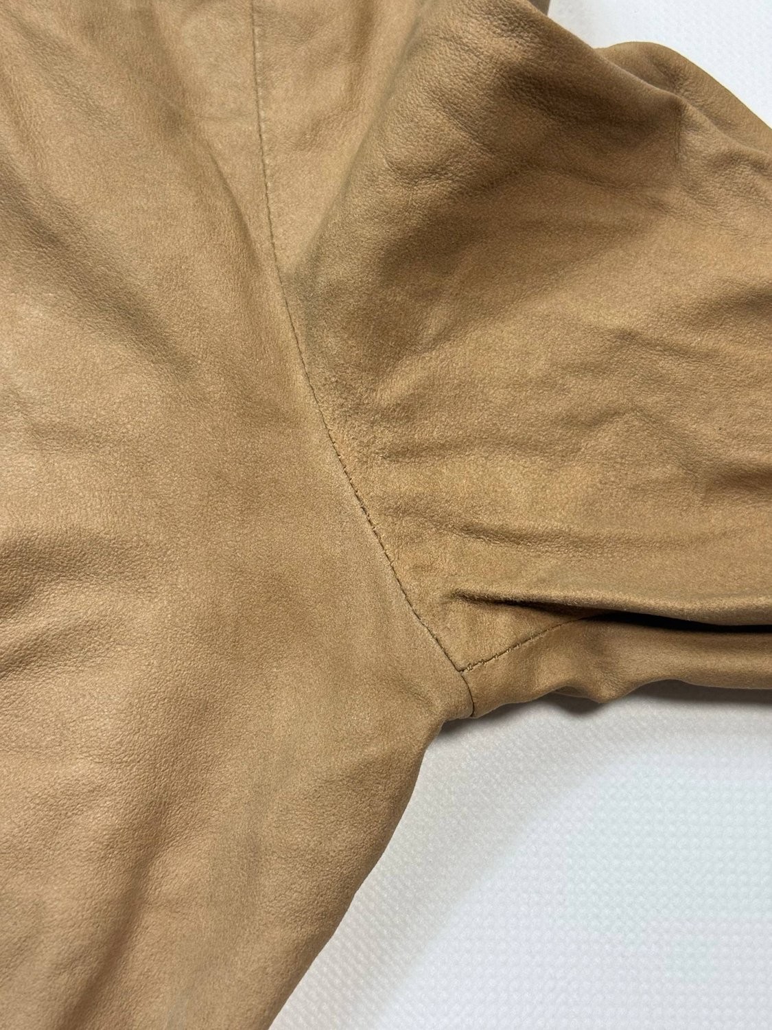 Plein Sud Women Blouse Camel Brown Button Down Suede Shirt Size 6