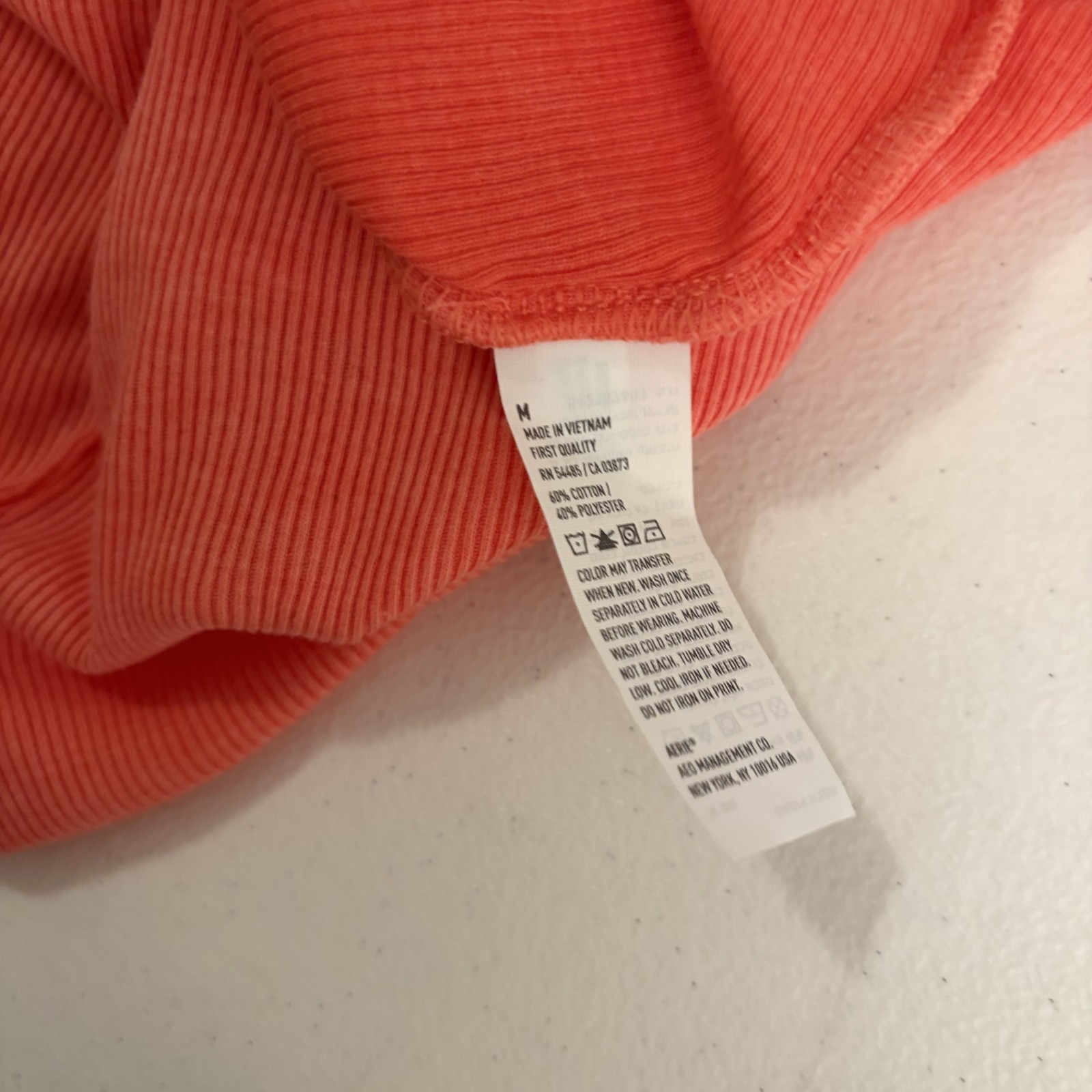 Aerie Tank Top Women’s Medium Sleeveless Round Neck Tie Solid Basic Casual