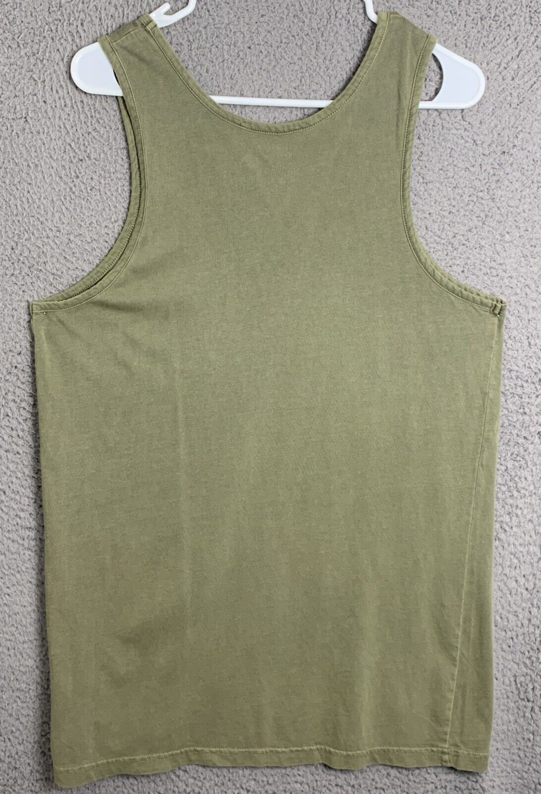 Quiksilver Tank Top Womens Small Sleeveless Pullover Blouse Shirt Cotton Green