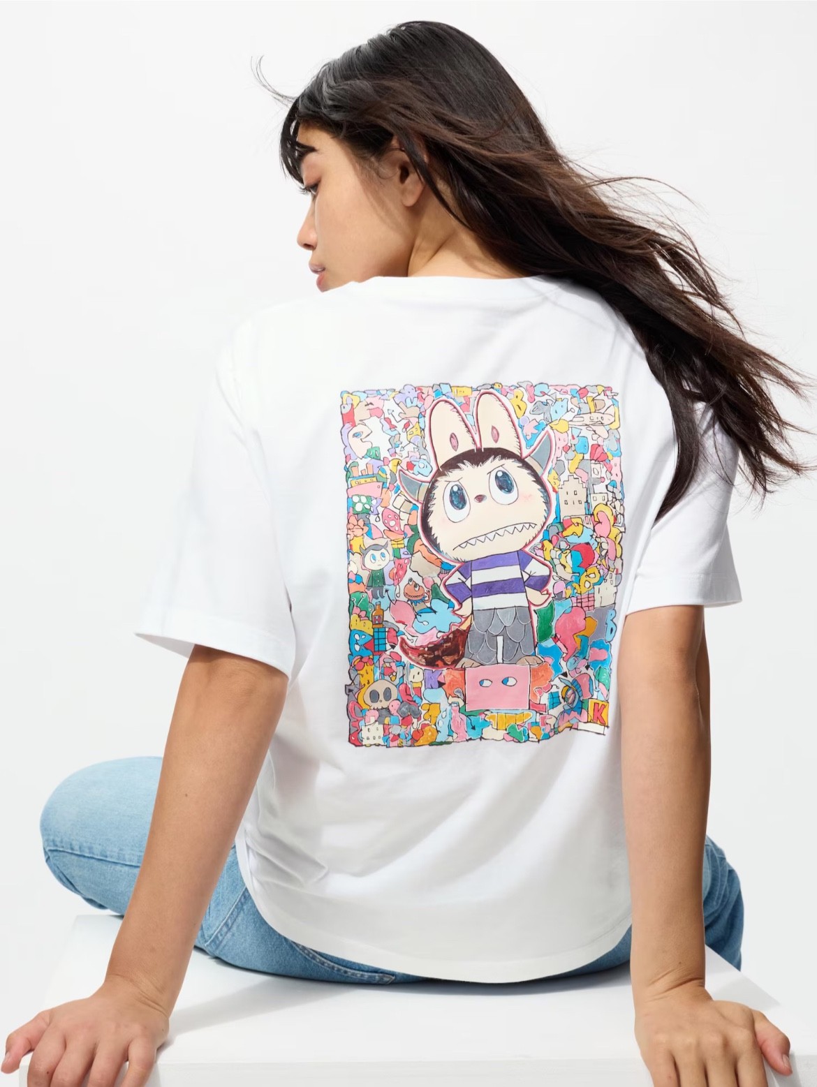 Uniqlo x POP MART UT Graphic T-Shirt THE MONSTERS LABUBU