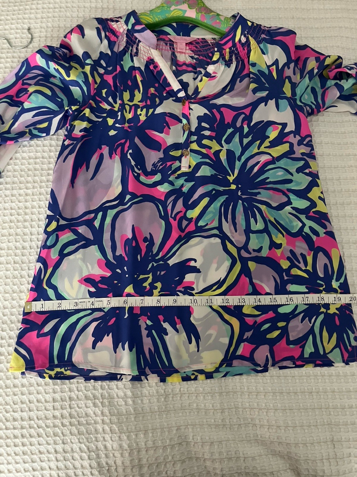 NWOT Lilly Pulitzer Elsa Silk Top CATWALKIN 💗 Rare 💕 XS