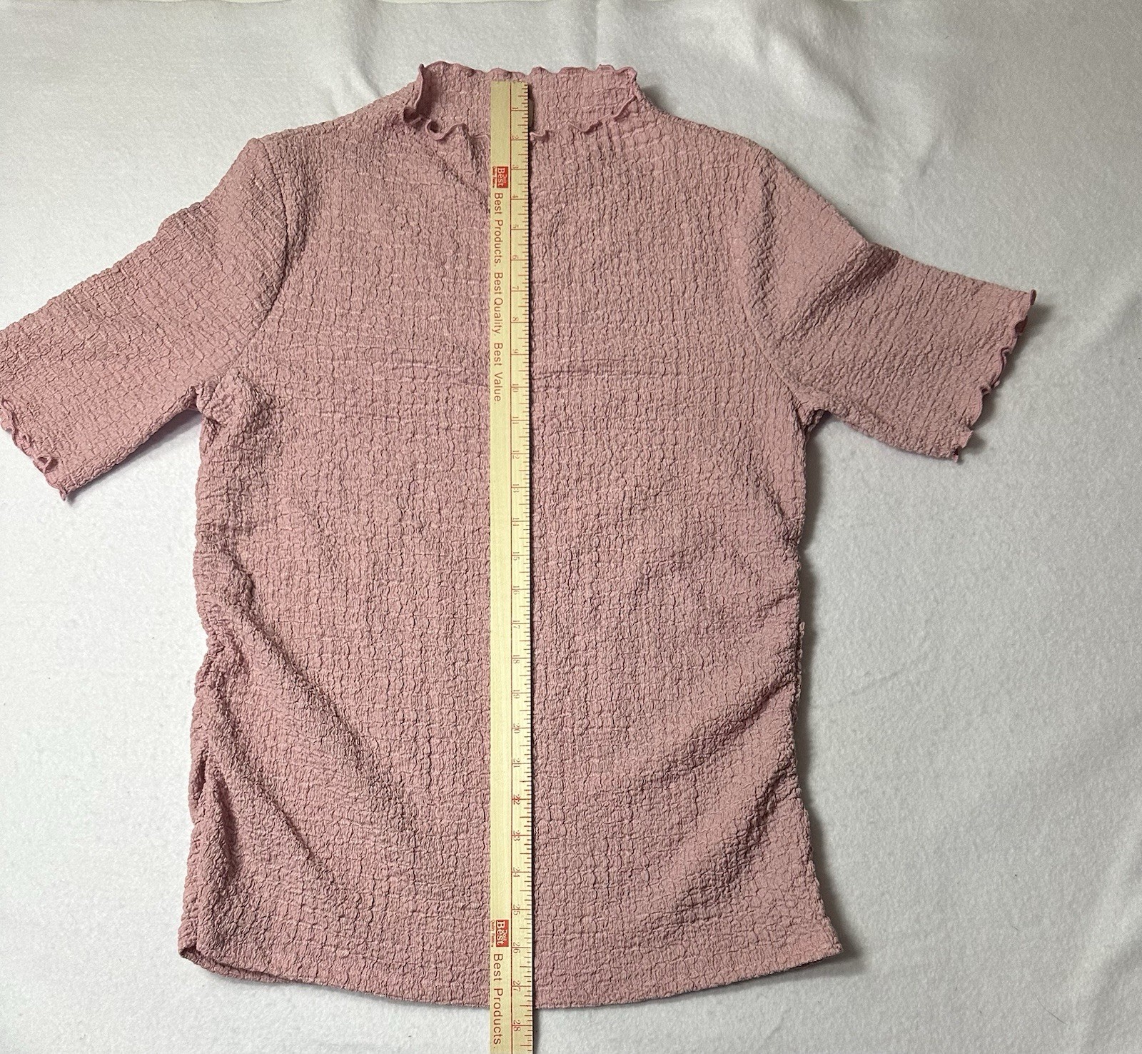 A New Day Women’s Size Large Turtle Neck Shirt Short Sleeve
