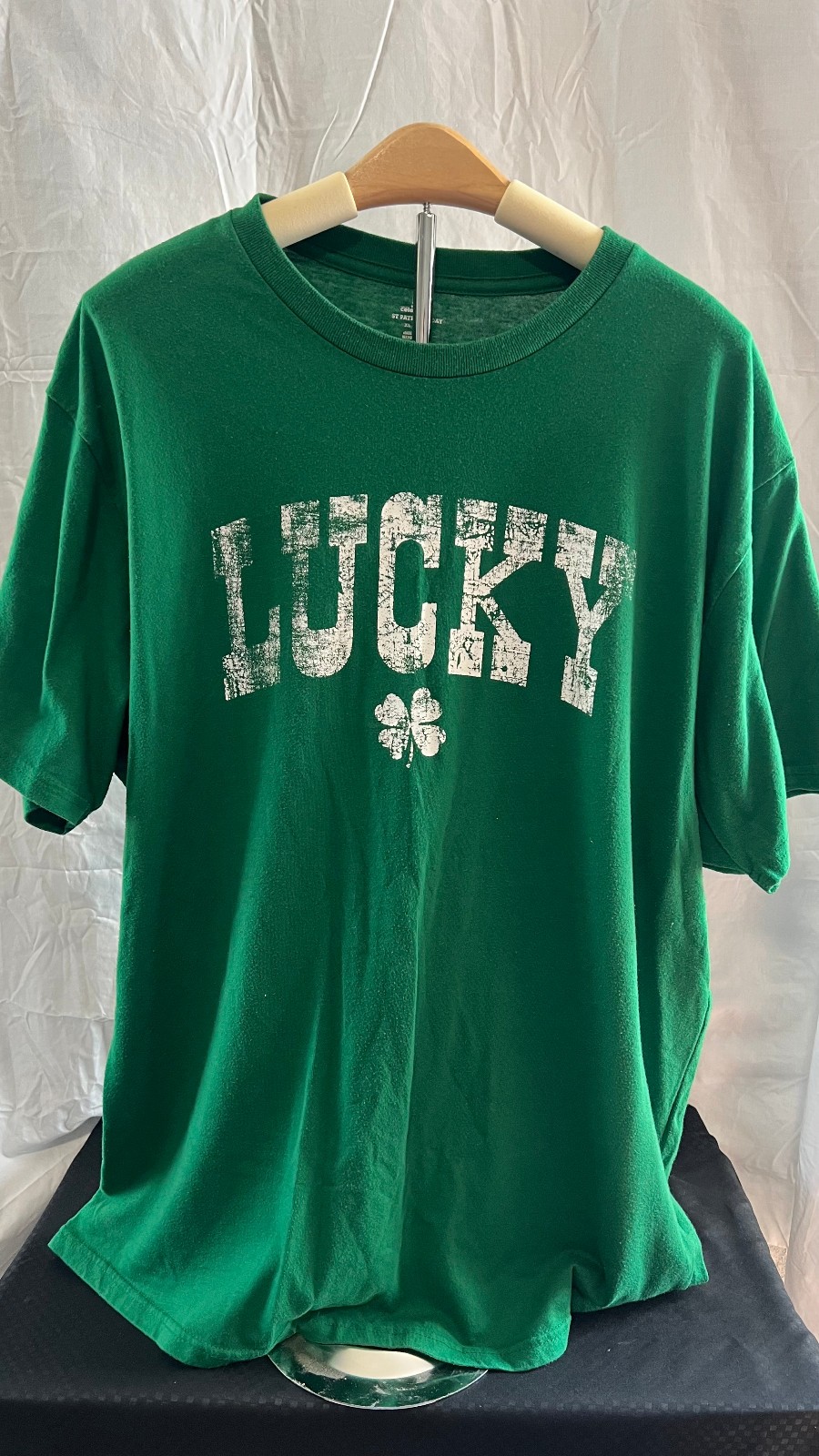 Way to Celebrate Men XL 46-48 Lucky Shamrock St Patrick’s Day T-Shirt