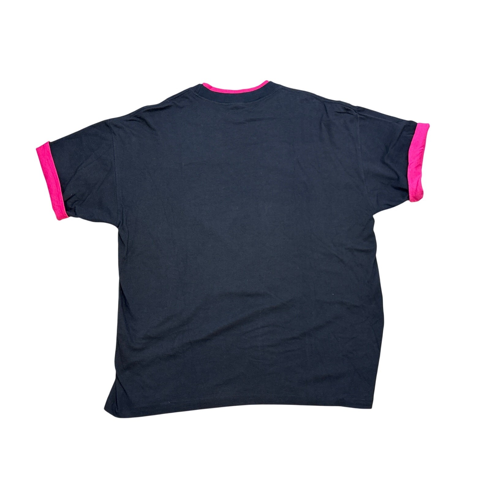 Vintage 80s NASCAR Racing Pink Black layered XL Signal Sports shirt retro USA