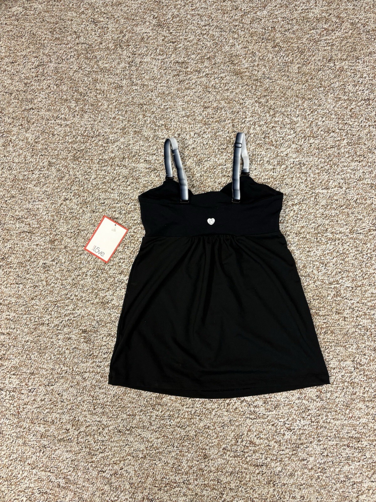 15 Love Apparel Flare Tank Top Athletic • Women’s Size XS Made In USA • MSRP $62