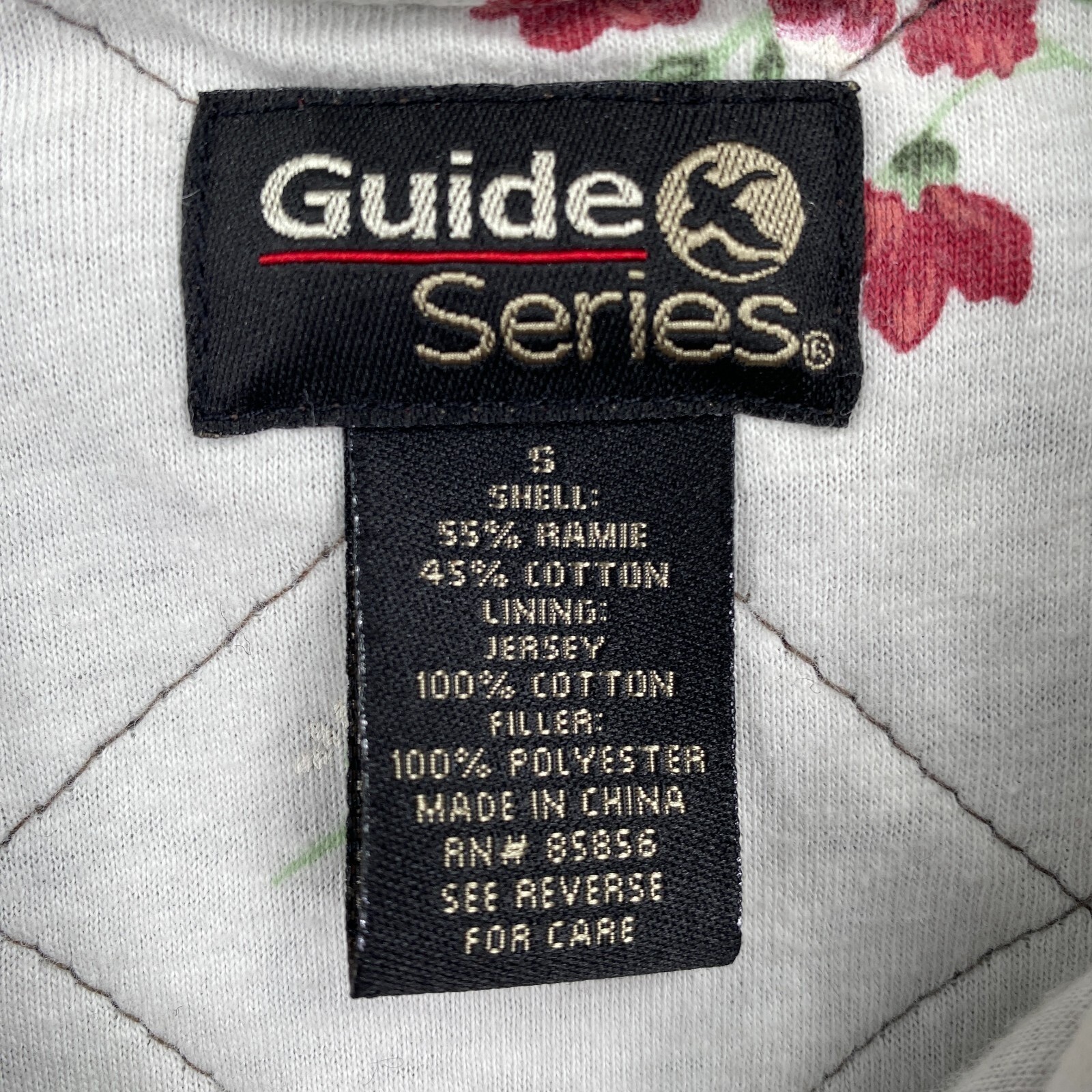Guide Series Women’s Button Up Quilted Brushed Twill Shirt Jacket Size S Brown