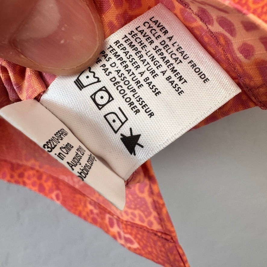 Royal Robbins XL Button Up Shirt Orange 3/4 Sleeve Mesh Back Snap Front Hiking