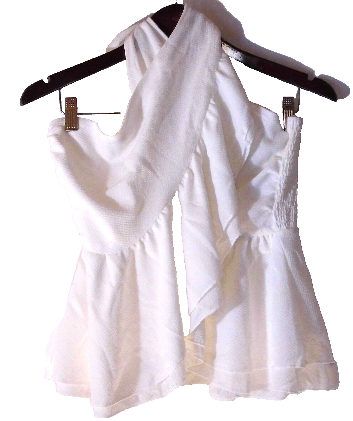Womens criss Cross Tie Top SZ L Casual,Party/Cocktail,Travel,Vacation,Evening