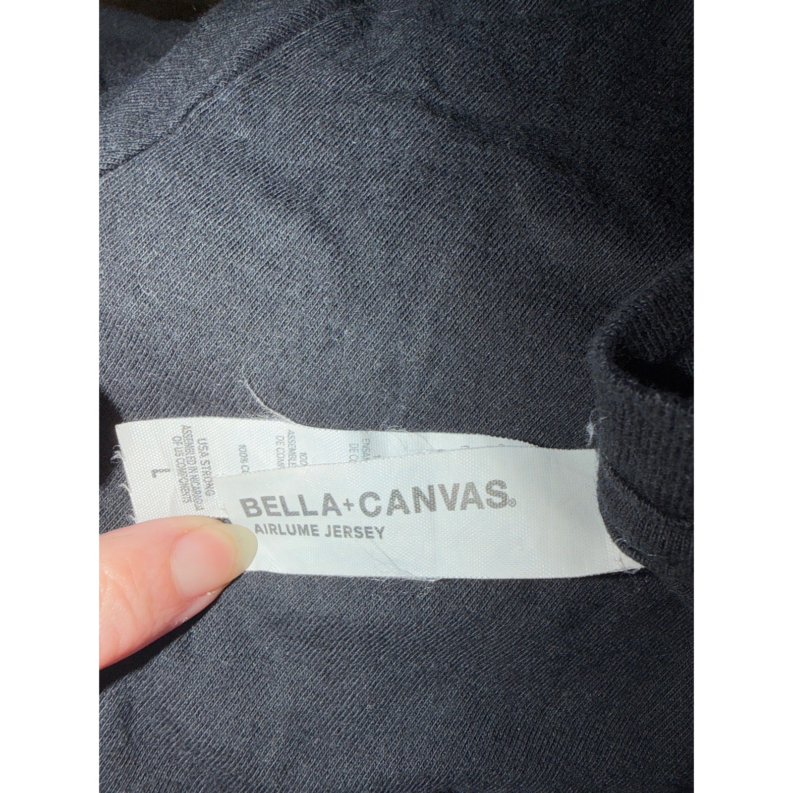 Bella Canvas Highland Cow Graphic TShirt Women’s Large Black Floral Western Boho