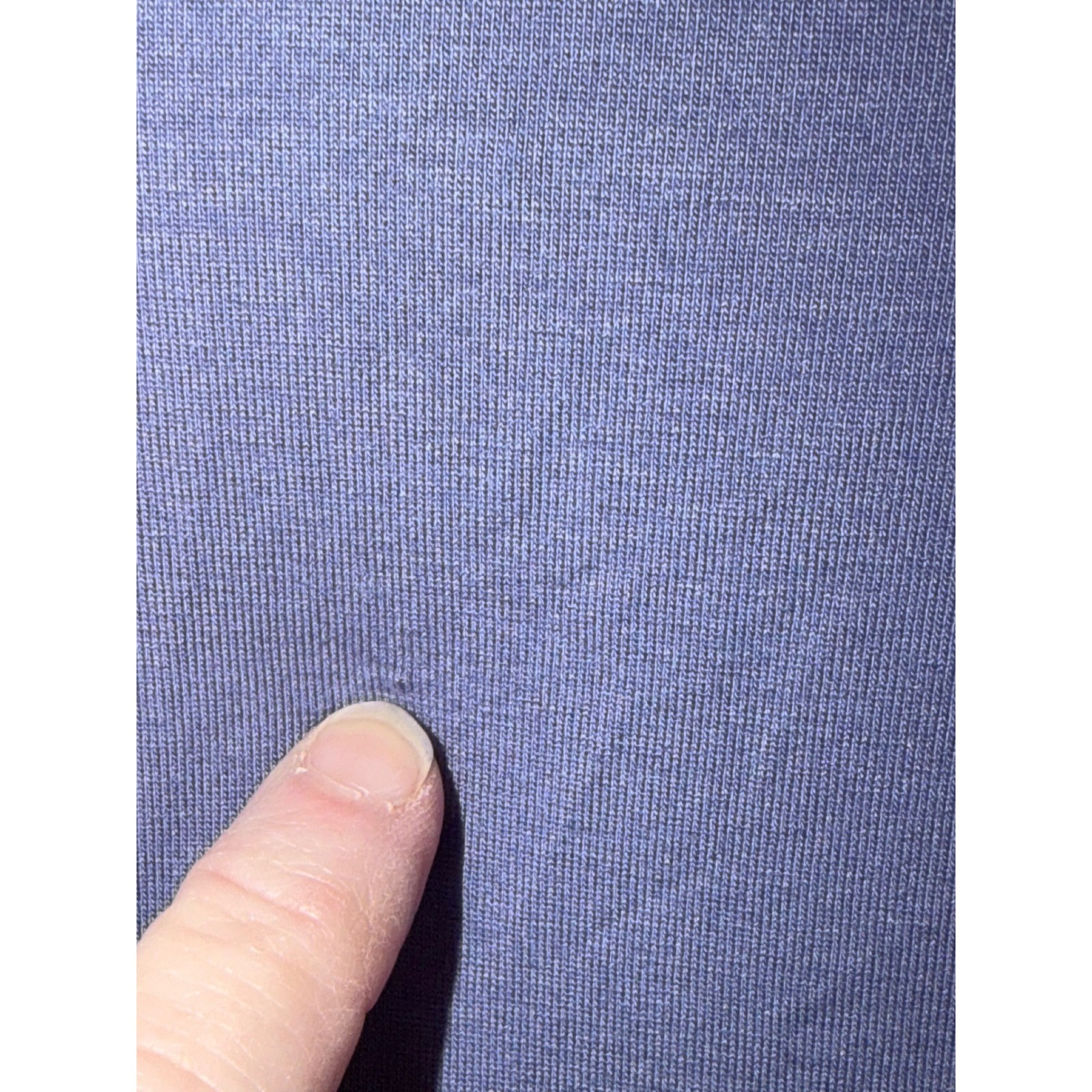 Eileen Fisher Periwinkle Blue V-Neck Cap Sleeve Side Slit Top XS RN78121