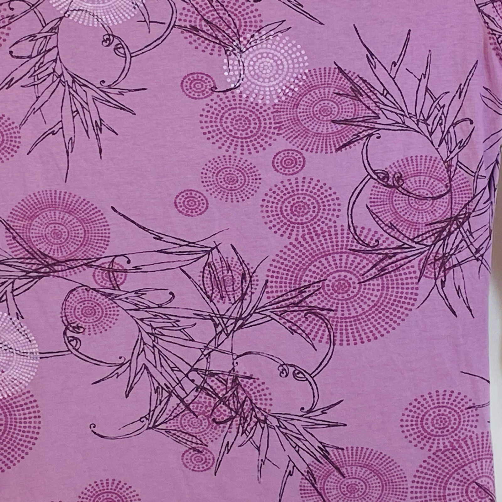 Columbia 2 Piece Top + Tank Pink Purple Womens L AL6106