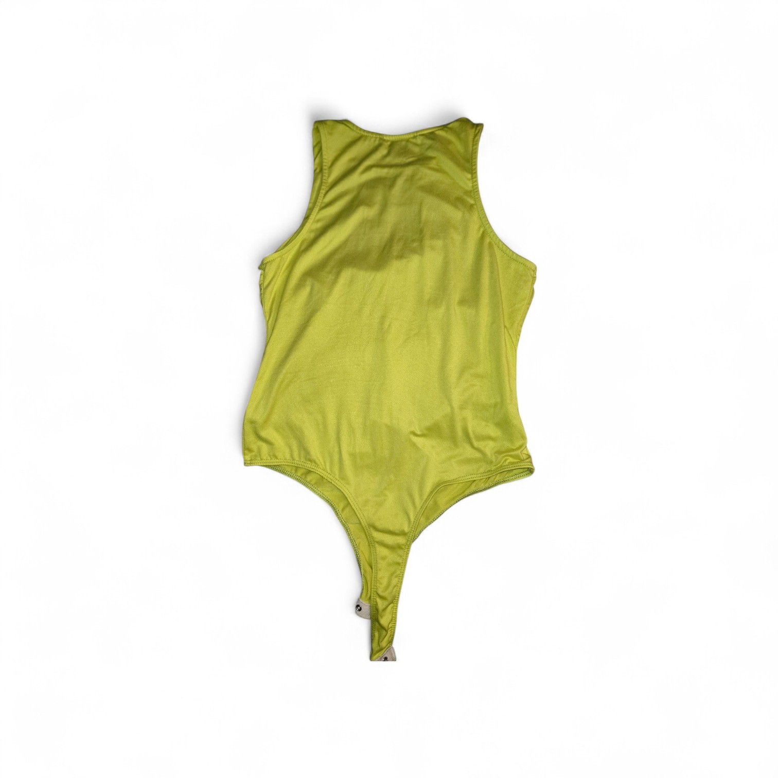 Just Polly New York Women’s Neon Yellow Bodysuit Large
