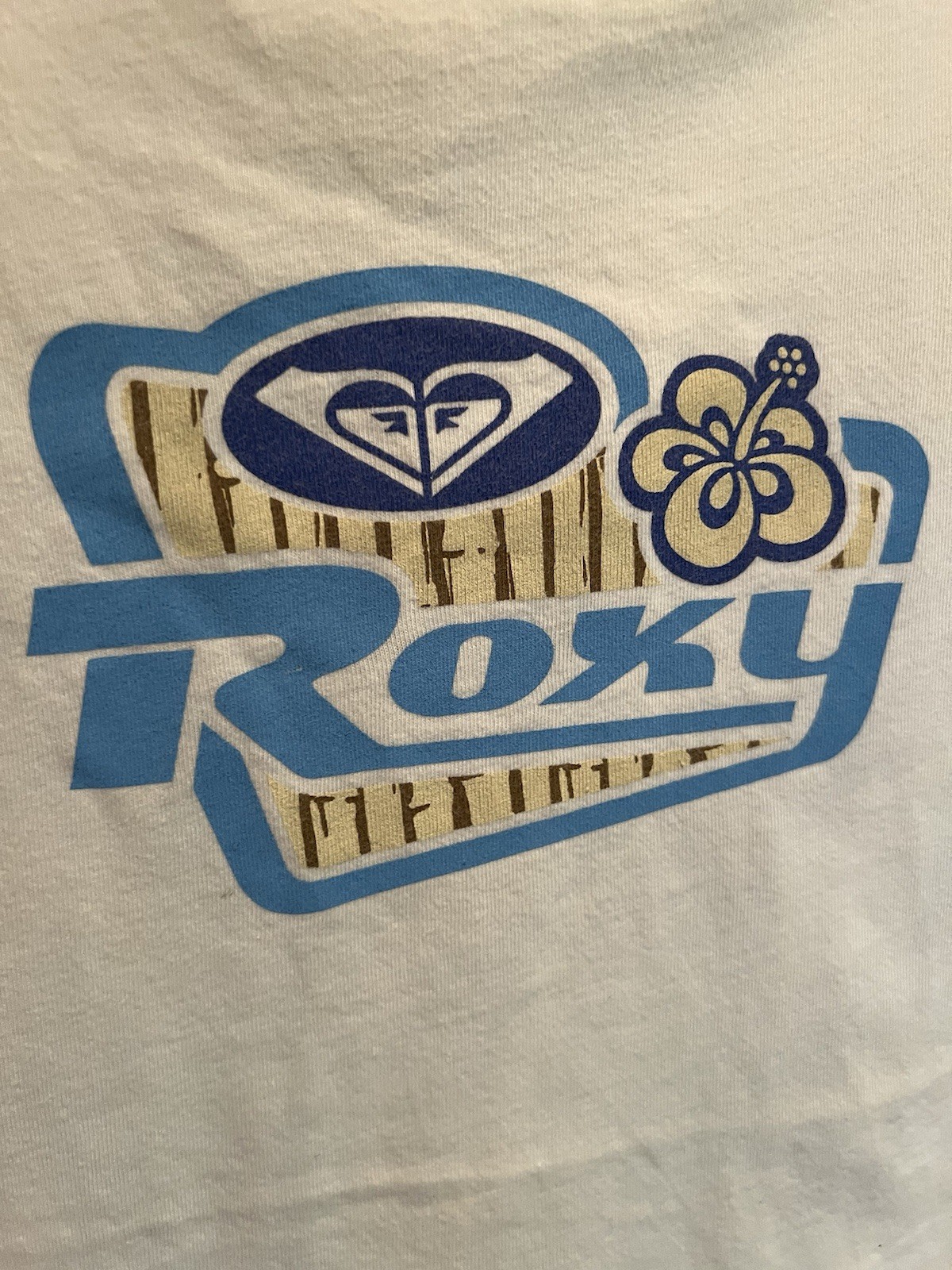 Roxy Quiksilver Vintage Logo Shirt Size Medium