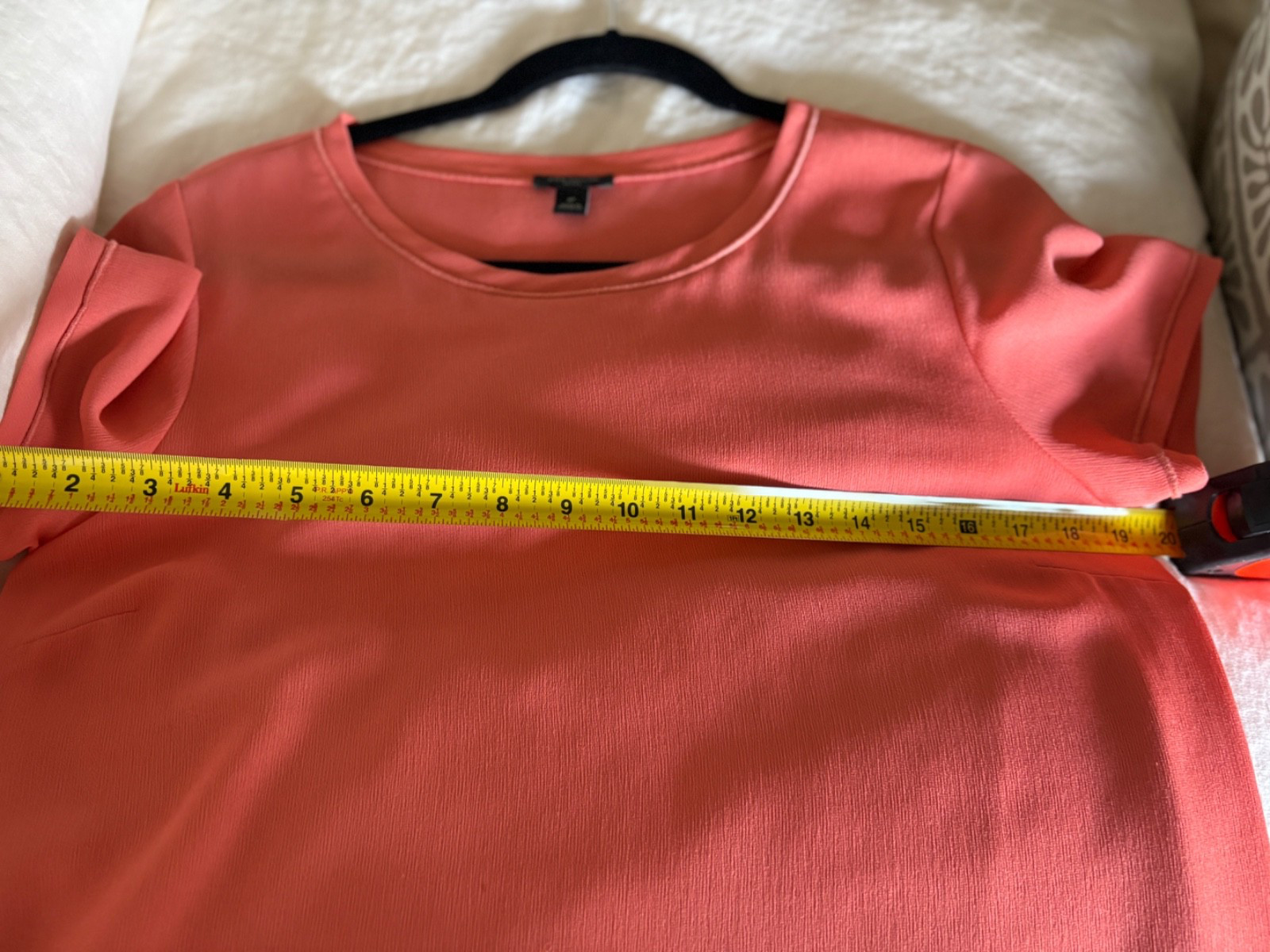 ANN TAYLOR | TOP M PETITE MP – Azalea color- 100% polyester